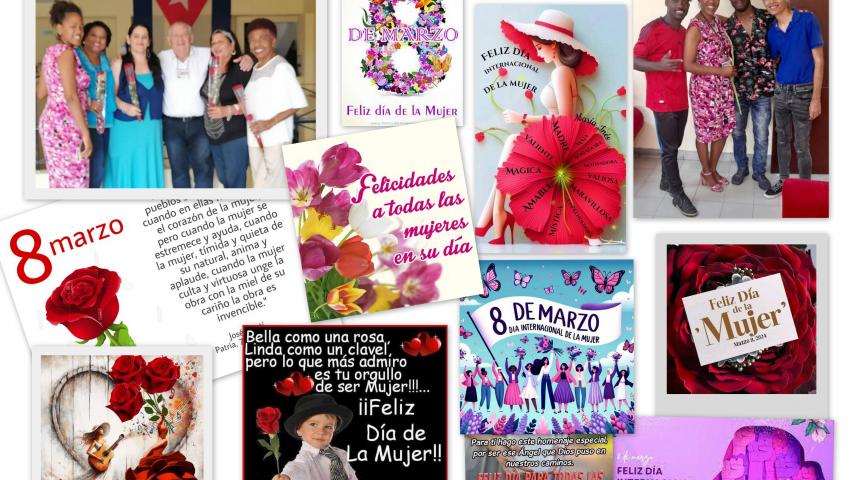 Felicitaciones por el 8 de Marzo 