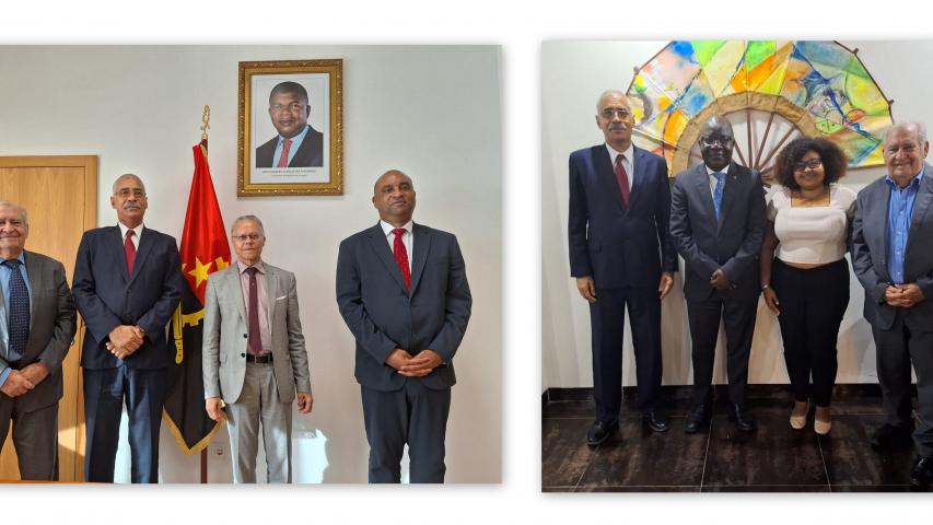 Encuentro con el Secretario de Estado para la Enseñanza Superior y delegación oficial del ISRI 