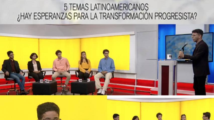 Cinco estudiantes del ISRI participan en programa televisivo Mundo 20/20.
