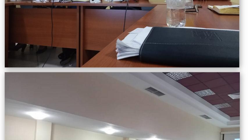 Visita de trabajo del Ministro del MES Walter Baluja García al ISRI