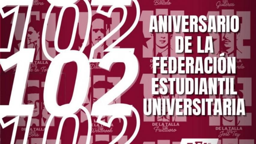 Aniversario 102 de la FEU