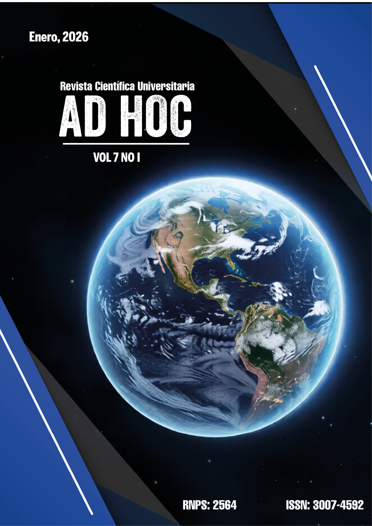 					Ver Vol. 7 Núm. 1 (2026): Vol. 7 Núm. 1 (2026): Vol. VII Núm. 1 (2026): (enero): Revista Científica Universitaria Ad Hoc
				