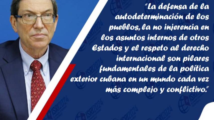 Palabras del Ministro Bruno Rodríguez Parrilla