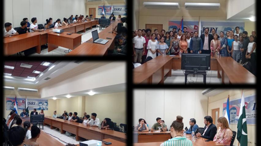 Intercambio con el Embajador de Pakistan en Cuba, excelentísimo Señor Shahbaz M. Malik