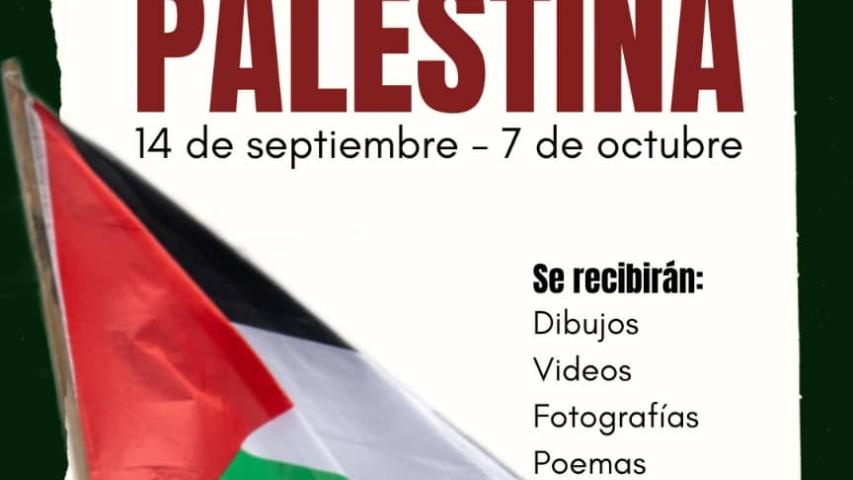 Concurso Artístico por Palestina para expresar solidaridad y apoyo a la causa palestina a través del arte