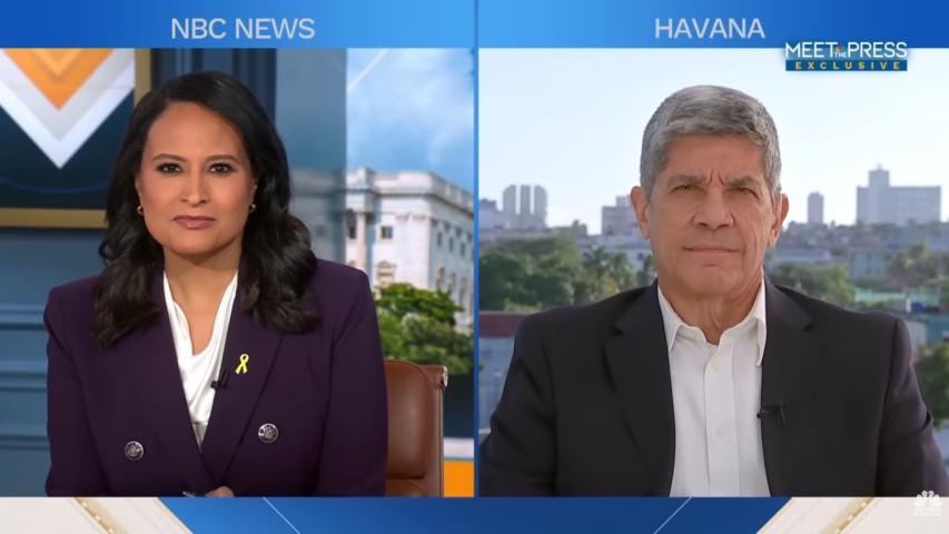 Entrevista de NBC News a Carlos Fernández de Cossío, viceministro de Relaciones Exteriores de la República de Cuba.
